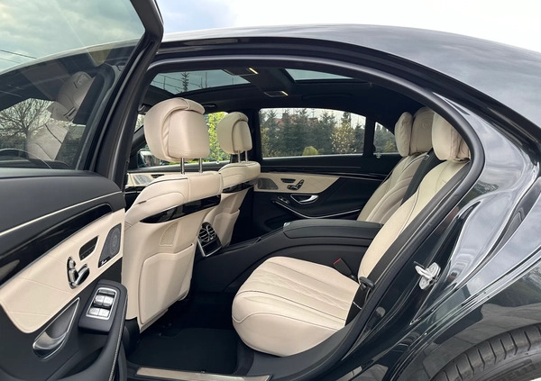 Mercedes-Benz Klasa S cena 399000 przebieg: 40000, rok produkcji 2017 z Sochaczew małe 79